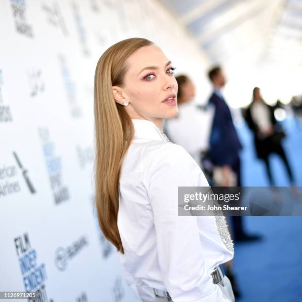 Amanda Seyfried attends the 2019 Film Independent Spirit Awards on February 23, 2019 in Santa Monica, California.