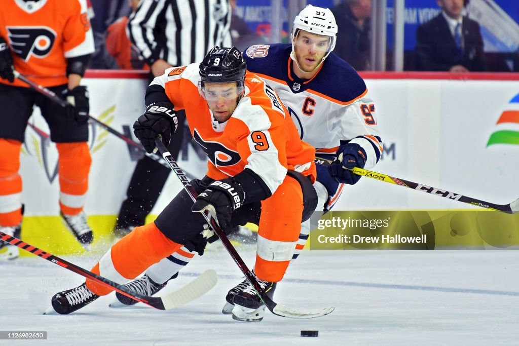 Edmonton Oilers v Philadelphia Flyers