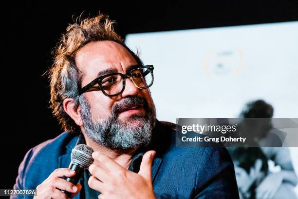 Roma" Production Designer, Eugenio Caballero, ADG discusses his work at the 13th Annual Art Of Production Design Oscar Panel Presented By The Art...