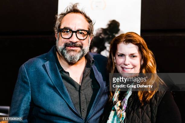 Roma" Production Designer, Eugenio Caballero, ADG and ADG Awards and Events Director Debbie Patton attend the 13th Annual Art Of Production Design...