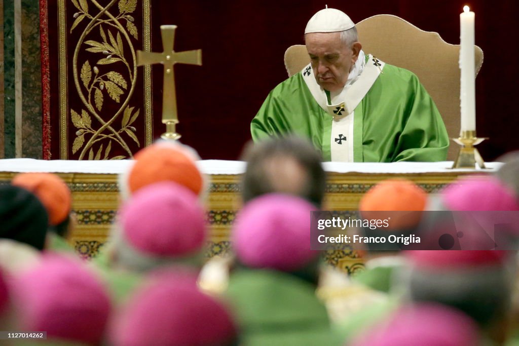 The Pope Holds 'The Protection Of Minors In The Church' Summit