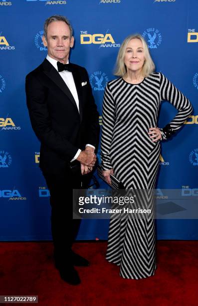 Bo Welch and Catherine O'Hara attend the 71st Annual Directors Guild Of America Awards at The Ray Dolby Ballroom at Hollywood & Highland Center on...