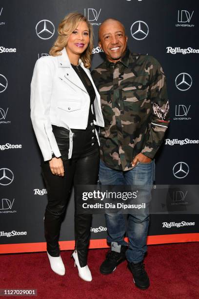 Erika Liles and Kevin Liles attend Rolling Stone Live: Atlanta at The Goat Farm on February 02, 2019 in Atlanta, Georgia.