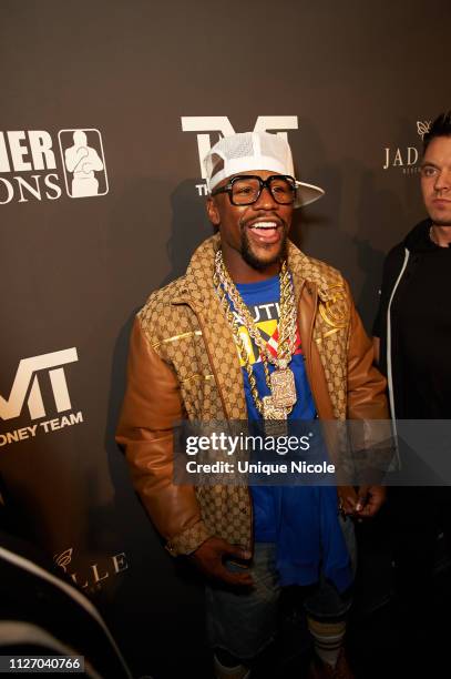 Floyd Mayweather's 42nd Birthday Party at The Reserve on February 23, 2019 in Los Angeles, California.