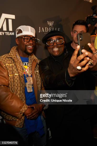 Floyd Mayweather's 42nd Birthday Party at The Reserve on February 23, 2019 in Los Angeles, California.