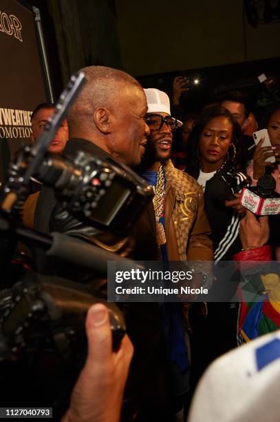 Floyd Mayweather Snr attends his son's 42nd Birthday Party at The Reserve on February 23, 2019 in Los Angeles, California.