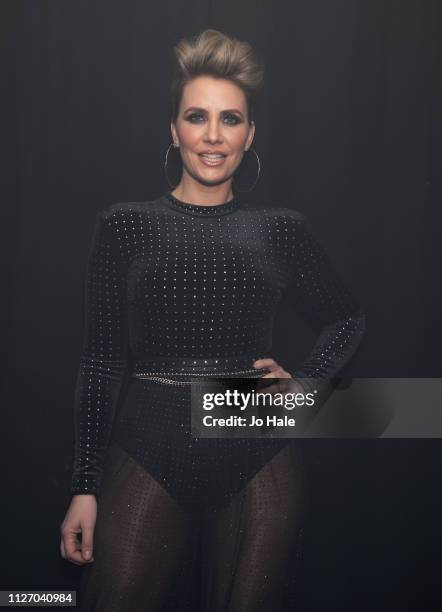 Clare Richards poses backstage at G-A-Y on February 02, 2019 in London, England.