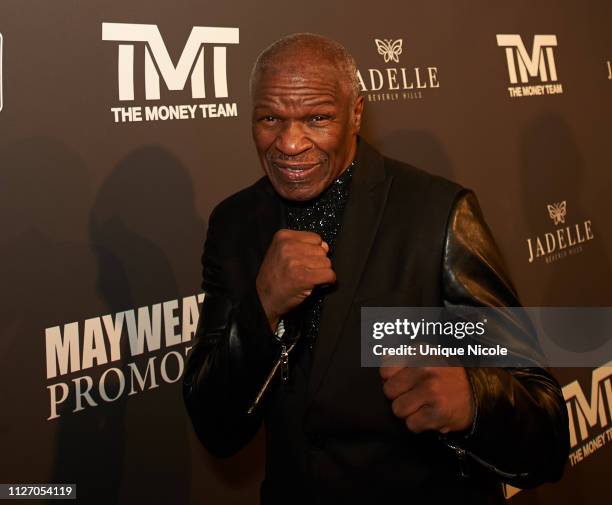 Floyd Mayweather Senior attends Floyd Mayweather's 42nd Birthday Party at The Reserve on February 23, 2019 in Los Angeles, California.