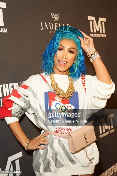 Angel Brinks attends Floyd Mayweather's 42nd Birthday Party at The Reserve on February 23, 2019 in Los Angeles, California.