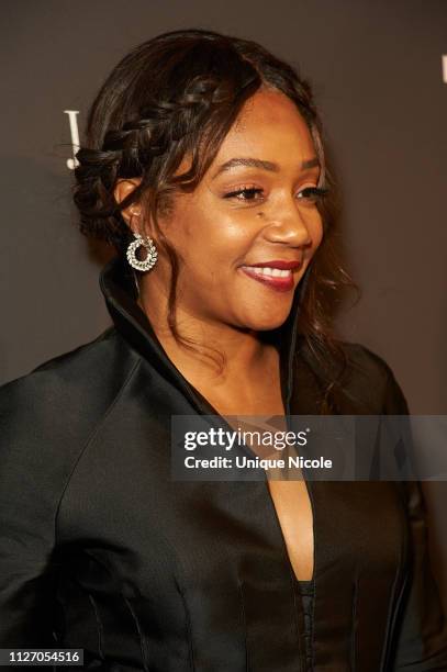 Tiffany Haddish attends Floyd Mayweather's 42nd Birthday Party at The Reserve on February 23, 2019 in Los Angeles, California.