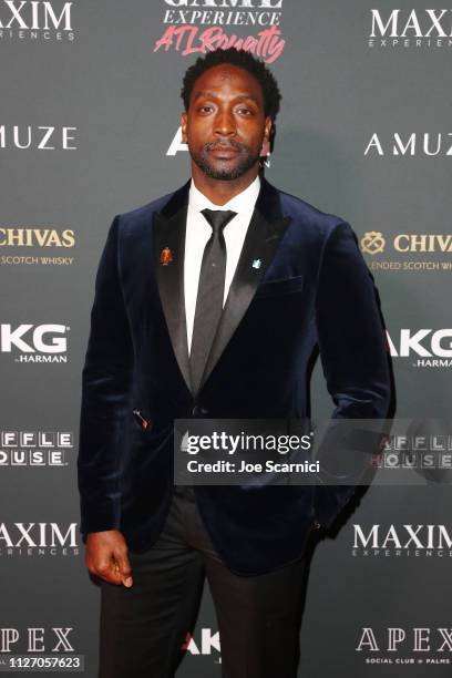 Charles Tillman attends The Maxim Big Game Experience at The Fairmont on February 02, 2019 in Atlanta, Georgia.
