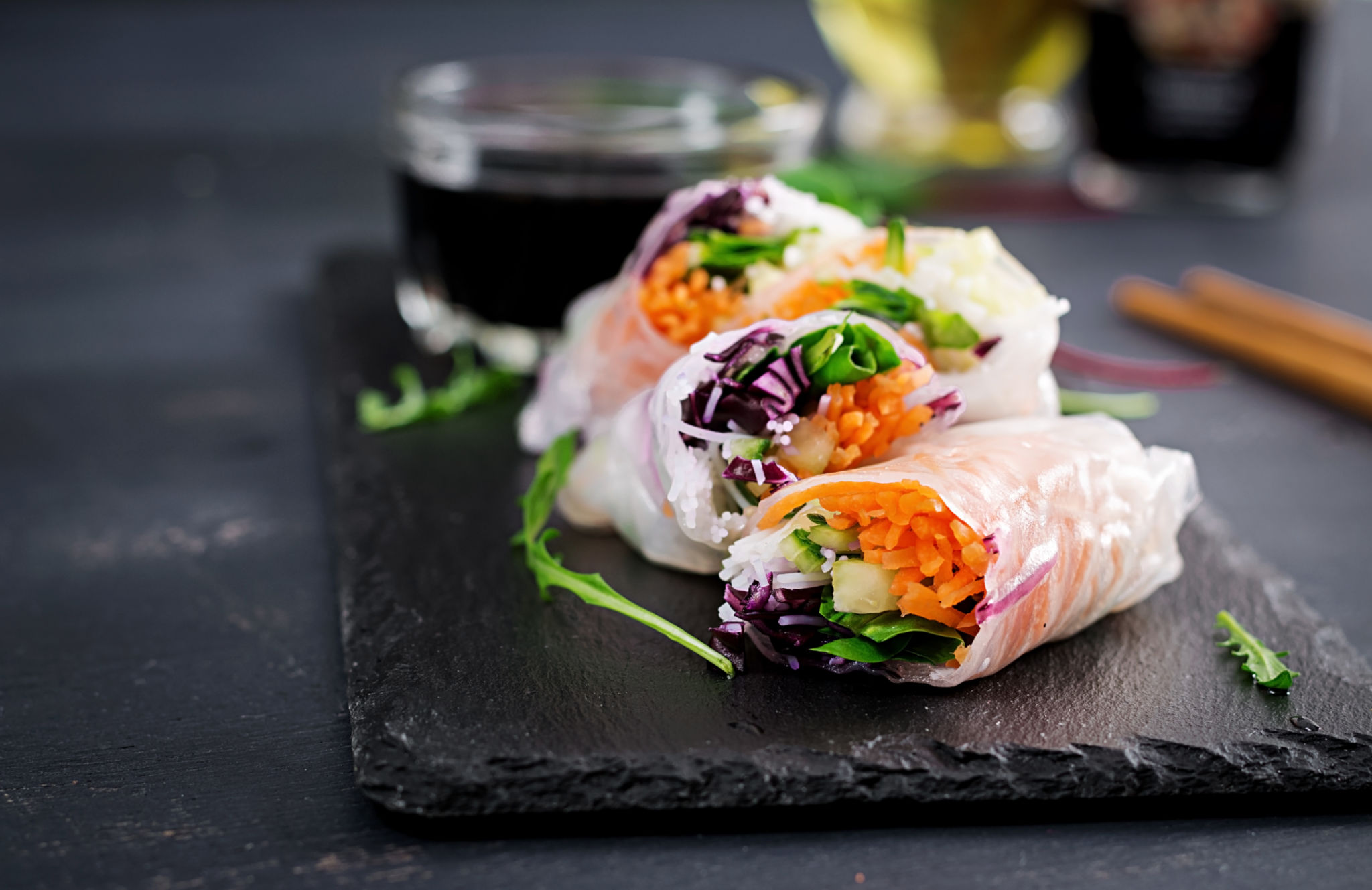 rice paper wrapping