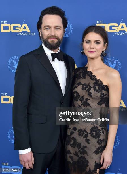 Matthew Rhys and Keri Russell attend the 71st Annual Directors Guild of America Awards at The Ray Dolby Ballroom at Hollywood & Highland Center on...