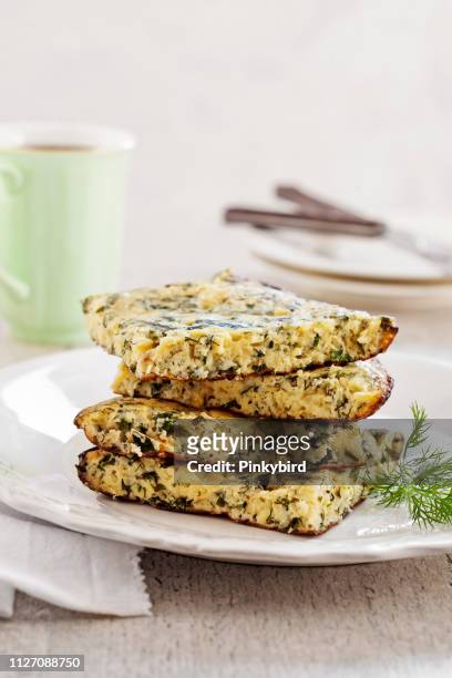 vegetable omelet, omelete,breakfast - frittata stock pictures, royalty-free photos & images