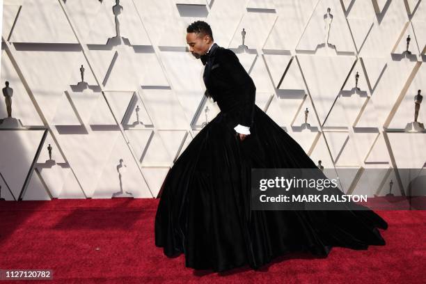 Actor and singer Billy Porter arrives for the 91st Annual Academy Awards at the Dolby Theatre in Hollywood, California on February 24, 2019.