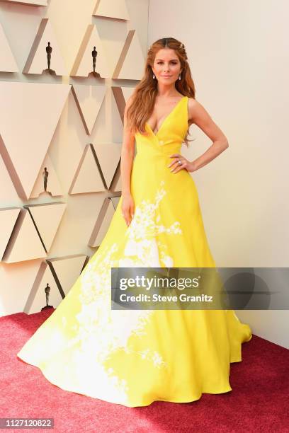 Maria Menounos attends the 91st Annual Academy Awards at Hollywood and Highland on February 24, 2019 in Hollywood, California.