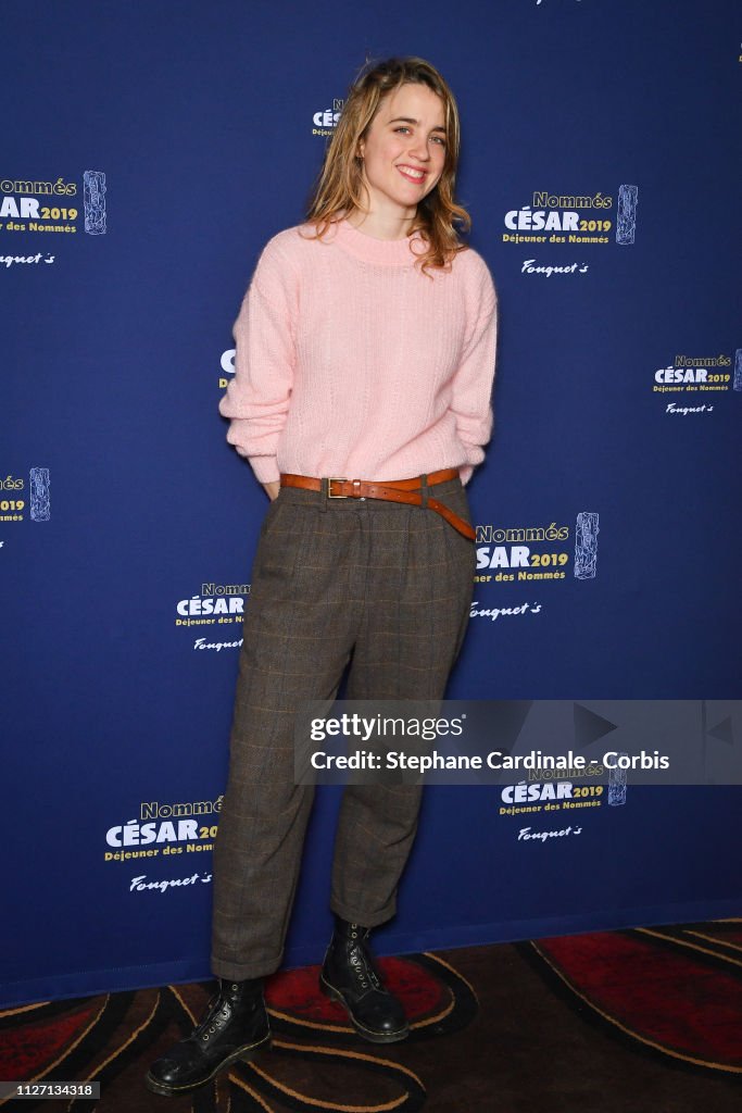 Cesar 2019 - Nominee Luncheon At Le Fouquet's In Paris