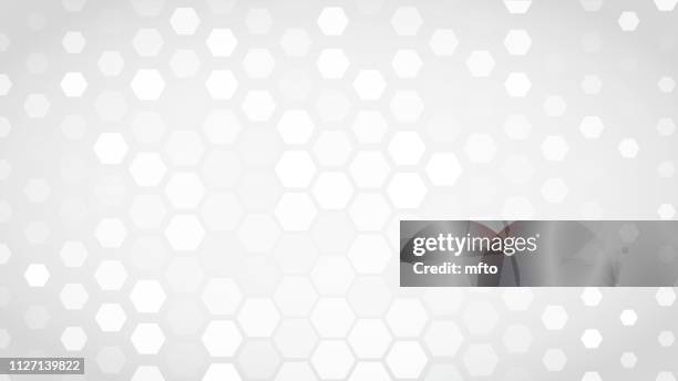 stockillustraties, clipart, cartoons en iconen met abstract achtergrond gespot - hexagon