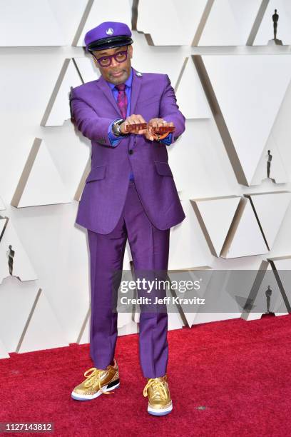 Spike Lee attends the 91st Annual Academy Awards at Hollywood and Highland on February 24, 2019 in Hollywood, California.