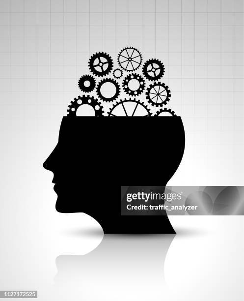 artificial intelligence - gear shift stock illustrations