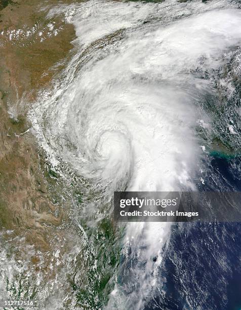 september 7, 2010 - tropical storm hermine over texas. - hermine stock pictures, royalty-free photos & images