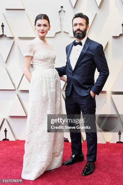 Best Live Action Short Film nominee for 'Mother' director Rodrigo Sorogoyen and Marta Nieto attend the 91st Annual Academy Awards at Hollywood and...