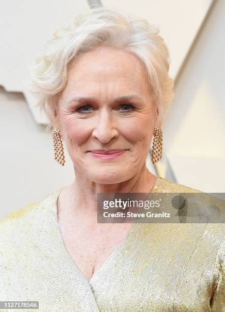 Glenn Close attends the 91st Annual Academy Awards at Hollywood and Highland on February 24, 2019 in Hollywood, California.