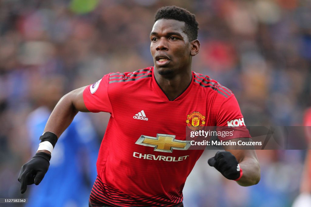 Leicester City v Manchester United - Premier League