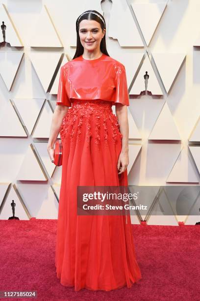 Rachel Weisz attends the 91st Annual Academy Awards at Hollywood and Highland on February 24, 2019 in Hollywood, California.