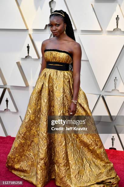 Danai Gurira attends the 91st Annual Academy Awards at Hollywood and Highland on February 24, 2019 in Hollywood, California.