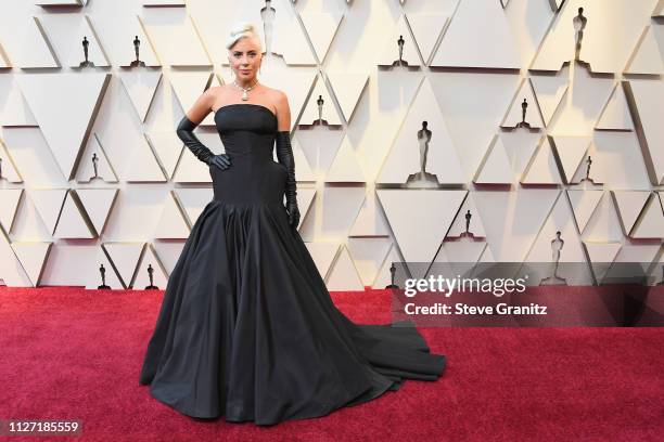 Lady Gaga attends the 91st Annual Academy Awards at Hollywood and Highland on February 24, 2019 in Hollywood, California.