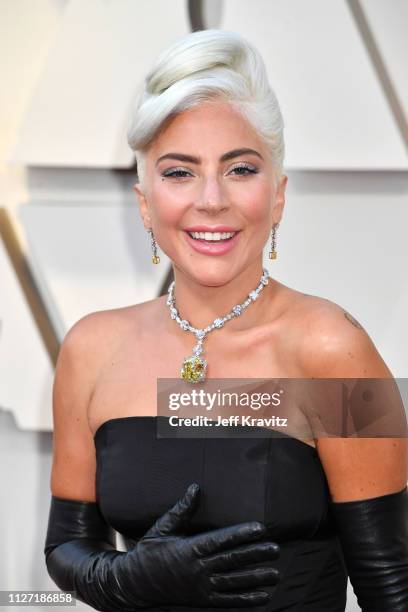 Lady Gaga attends the 91st Annual Academy Awards at Hollywood and Highland on February 24, 2019 in Hollywood, California.