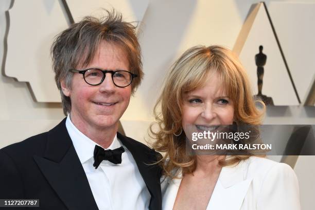 Actor Dana Carvey and his wife Paula Zwagerman arrive for the 91st Annual Academy Awards at the Dolby Theatre in Hollywood, California on February...