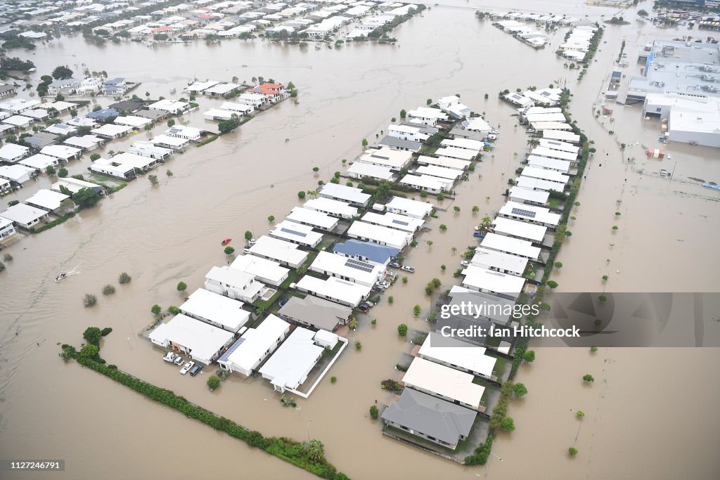 Townsville Remains Flooded As Torrential Rain Continues