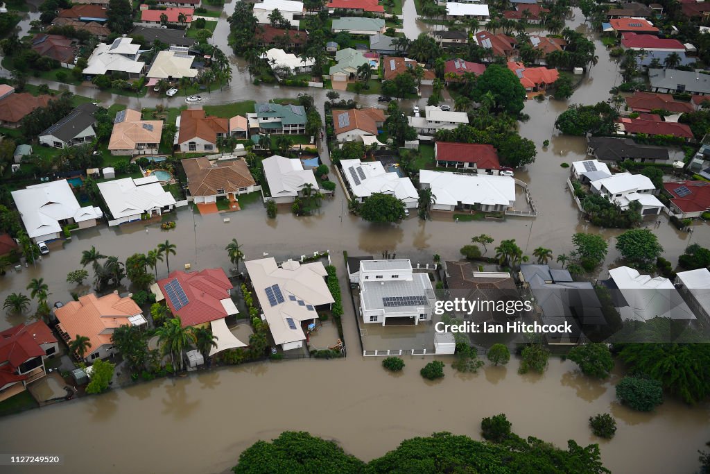 Townsville Remains Flooded As Torrential Rain Continues