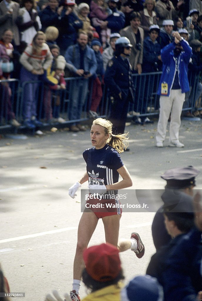 Grete Waitz, 1982 New York City Marathon