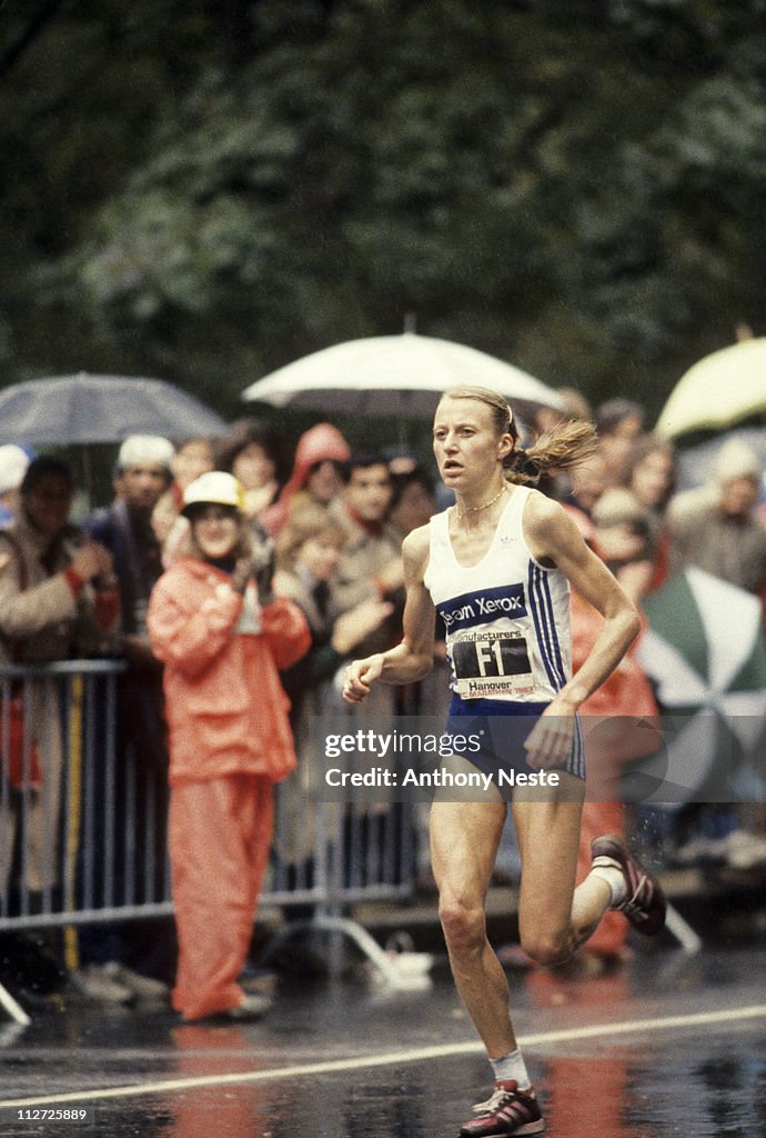 Grete Waitz, 1983 New York City Marathon