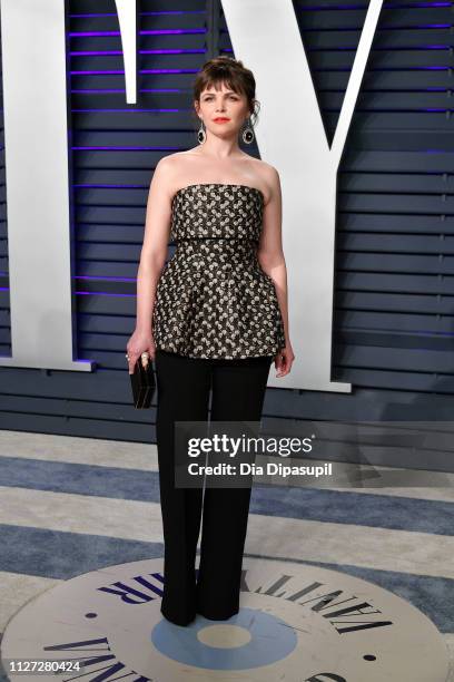 Ginnifer Goodwin attends the 2019 Vanity Fair Oscar Party hosted by Radhika Jones at Wallis Annenberg Center for the Performing Arts on February 24,...