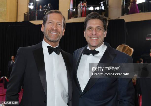 Director at MGM Holdings Inc. Kevin Ulrich and President, Motion Picture Group, Metro Goldwyn Mayer, Jonathan Glickman attend the 91st Annual Academy...