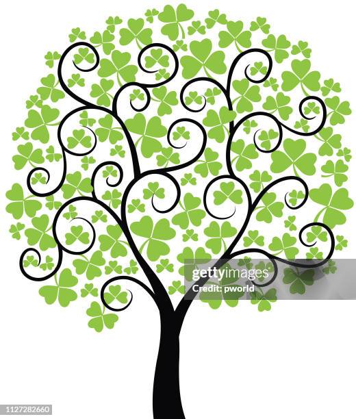 Tree Clover Icon Tree Leaf Clover Photos and Premium High Res Pictures - Getty Images