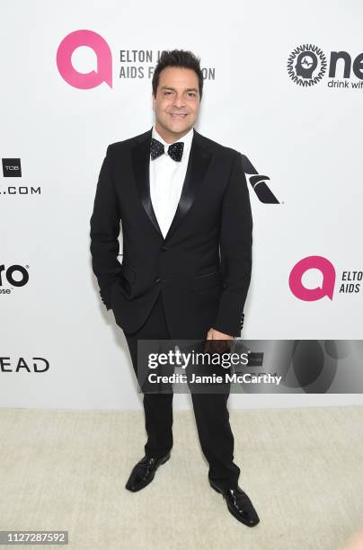 Craig DiFrancia attends the 27th annual Elton John AIDS Foundation Academy Awards Viewing Party sponsored by IMDb and Neuro Drinks celebrating EJAF...