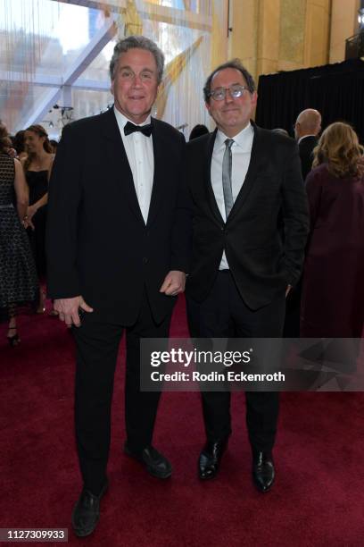 Tom Bernard and Michael Barker attend the 91st Annual Academy Awards at Hollywood and Highland on February 24, 2019 in Hollywood, California.