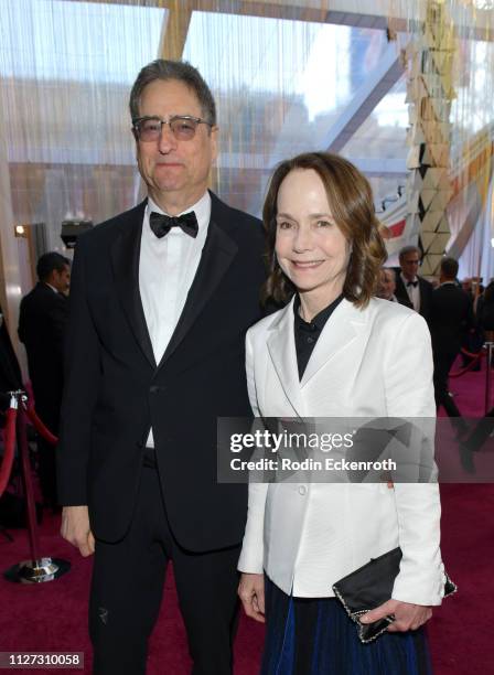 Chairman of Sony Pictures Motion Picture Group Thomas Rothman and Jessica Harper attend the 91st Annual Academy Awards at Hollywood and Highland on...