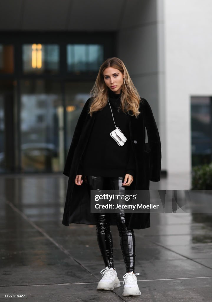 Street Style - Duesseldorf - February 02, 2019