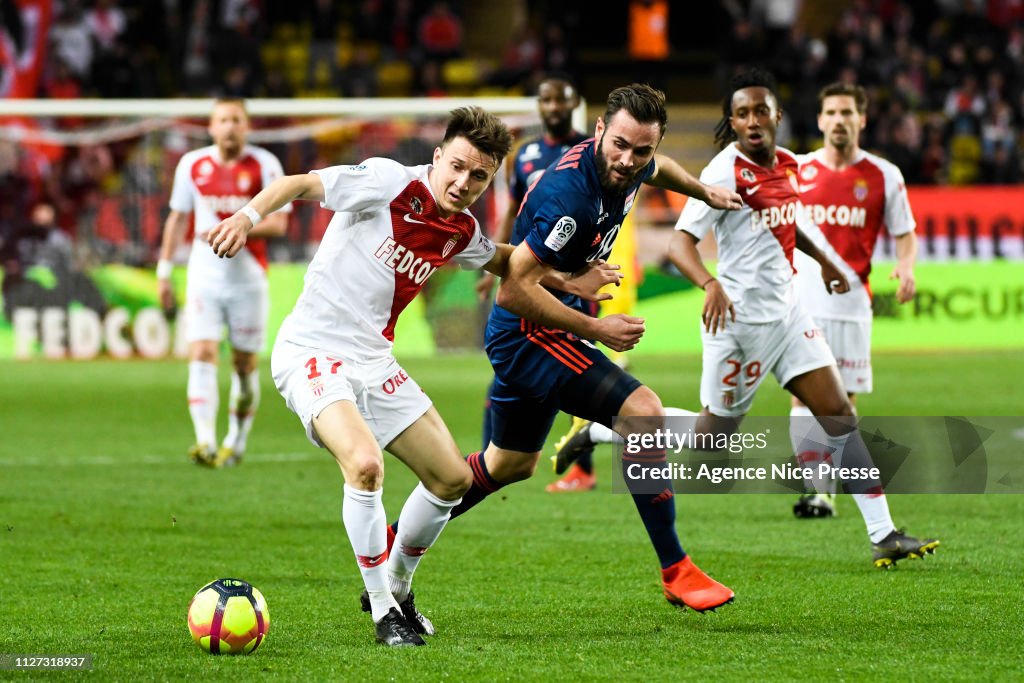 AS Monaco v Olympique Lyonnais - Ligue 1
