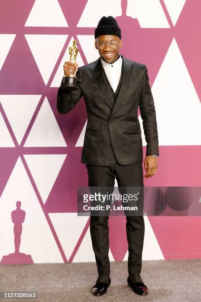 Mahershala Ali 91st Annual Academy Awards press room at the Dolby Theater in Hollywood, California on February 24, 2019.