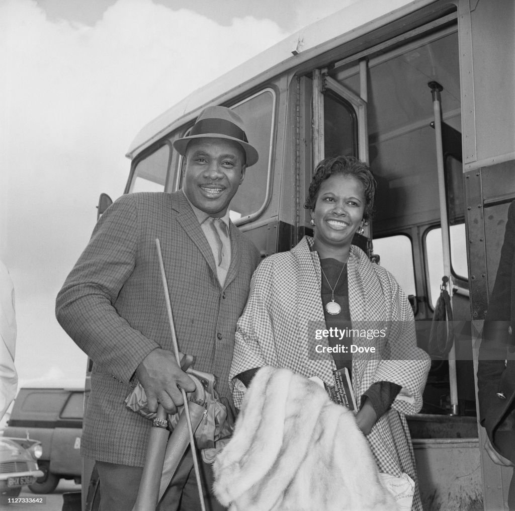 Sonny Liston and Geraldine Chambers