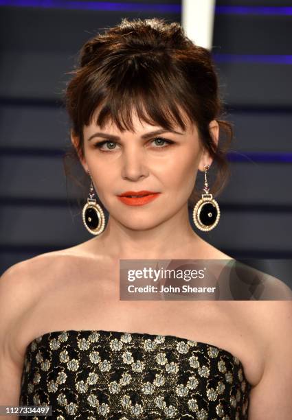 Ginnifer Goodwin attends the 2019 Vanity Fair Oscar Party hosted by Radhika Jones at Wallis Annenberg Center for the Performing Arts on February 24,...