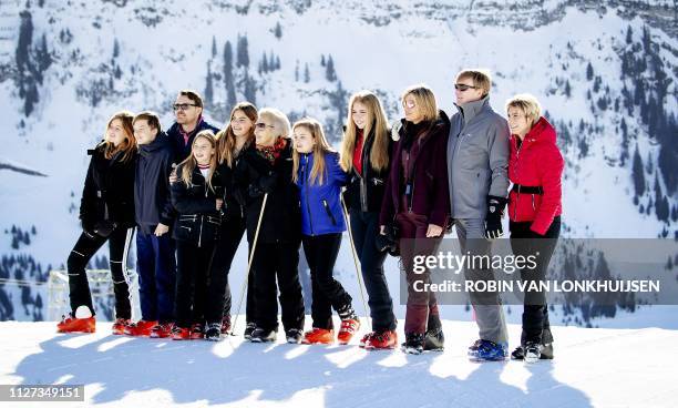 Princess Alexia, Count Claus-Casimir of Orange-Nassau, Prince Constantijn, Countess Leonore of Orange-Nassau, Countess Eloise of Orange-Nassau,...