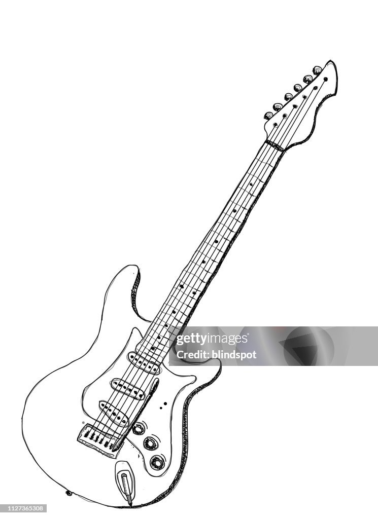 Electric Guitar High-Res Vector Graphic - Getty Images
